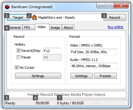 Bandicam - Record to ready