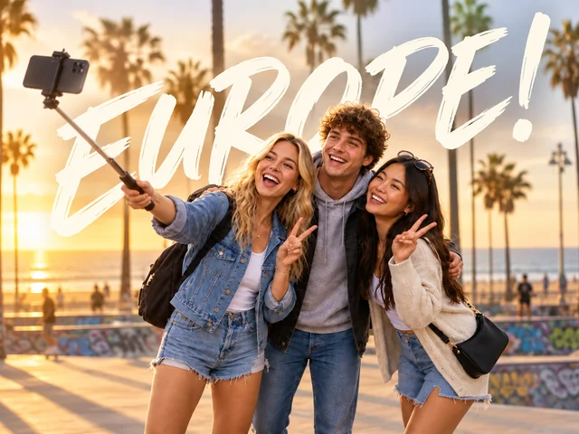 Cutout friends placed over large social post text for a thumbnail design