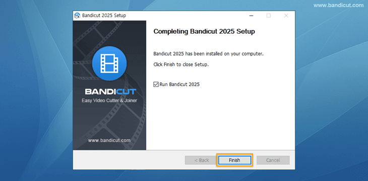 How to install Bandicut 06