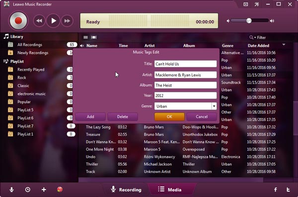 Leawo Music Recorder 