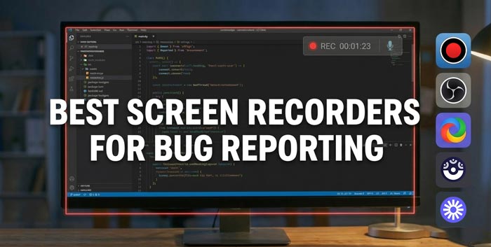 screen recorder for bug reports