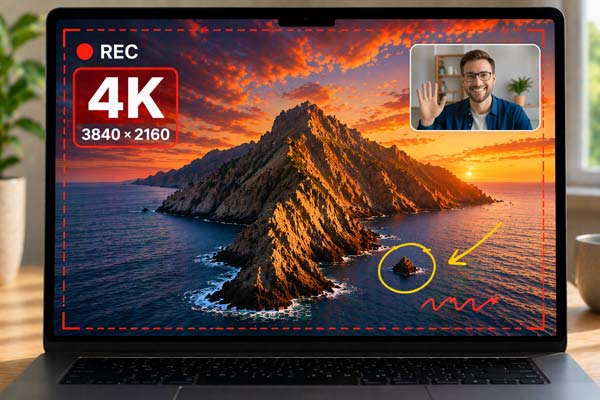 4K screen recording on Mac