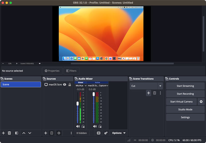 obs 4k screen recorder