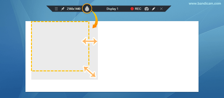 fullscreen blur feature