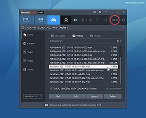 Bandicam - Output Folder