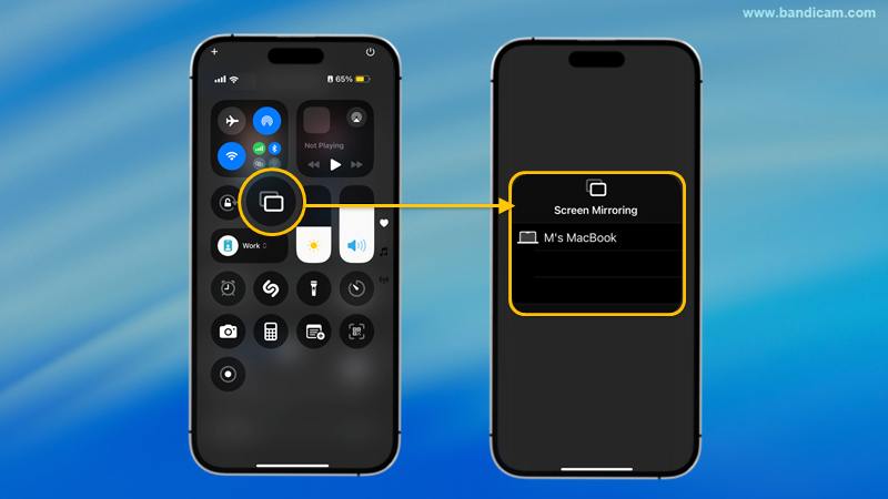 iPhone, iPad mirroring