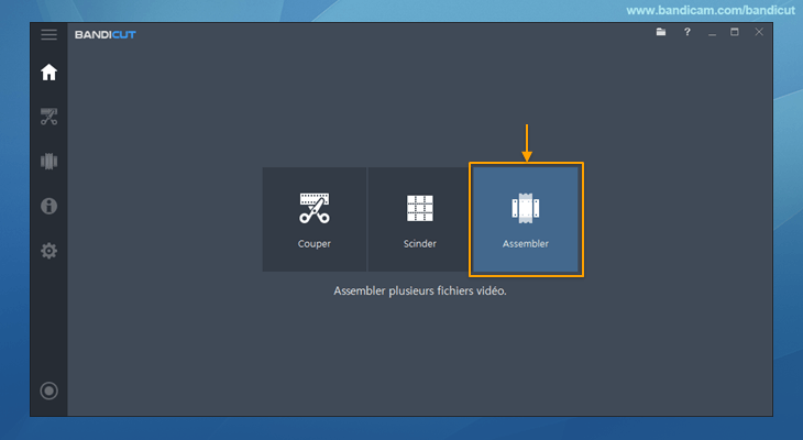 Logiciel d'assemblage vidéo, comment assembler des vidéos, 1