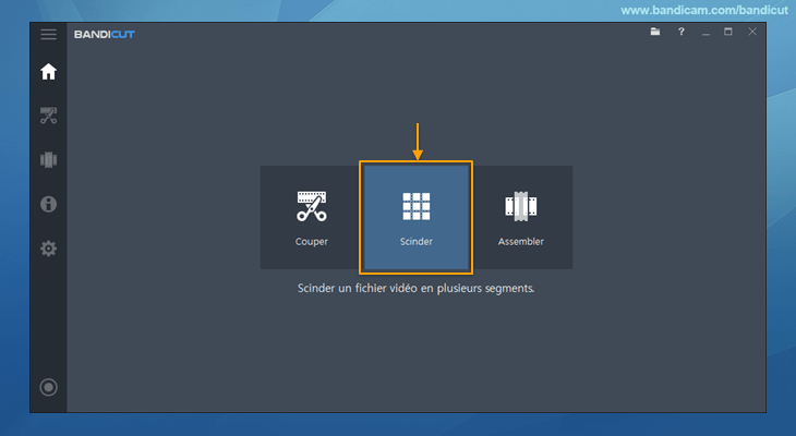 Séparateur vidéo, comment diviser une vidéo en plusieurs parties, 1